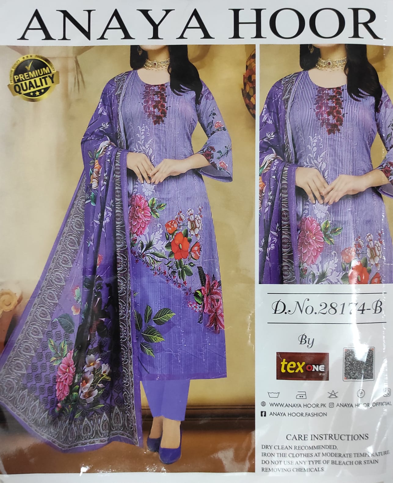 ANAYA HOOR Rigging Digital printed cotton 3 Piece