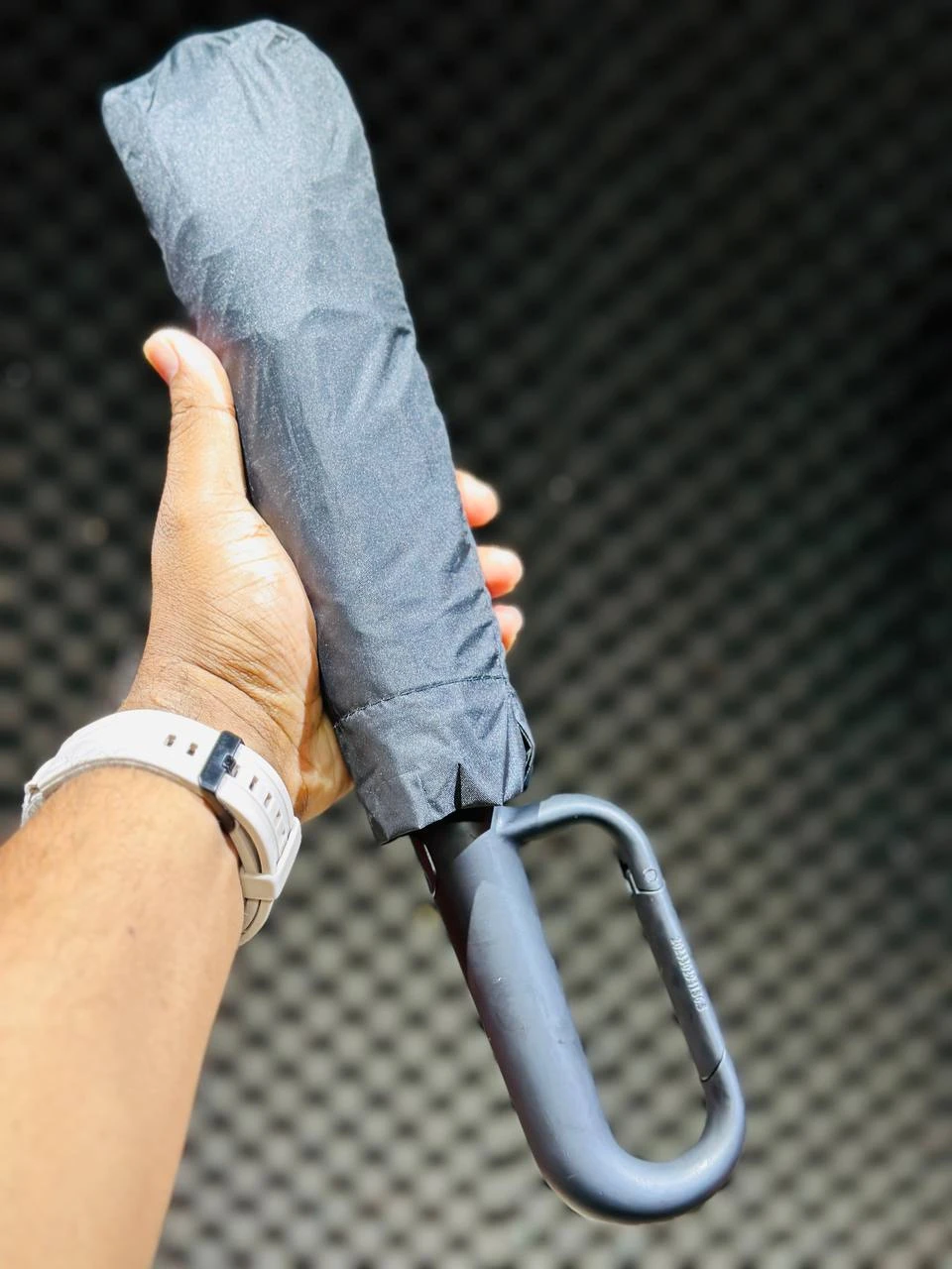 Premium 10-Ribs Automatic Folding Umbrella With Hanger Handle