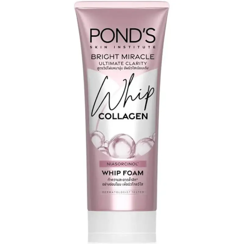 Ponds Bright Miracle Whip Collagen Whip Foam 100g