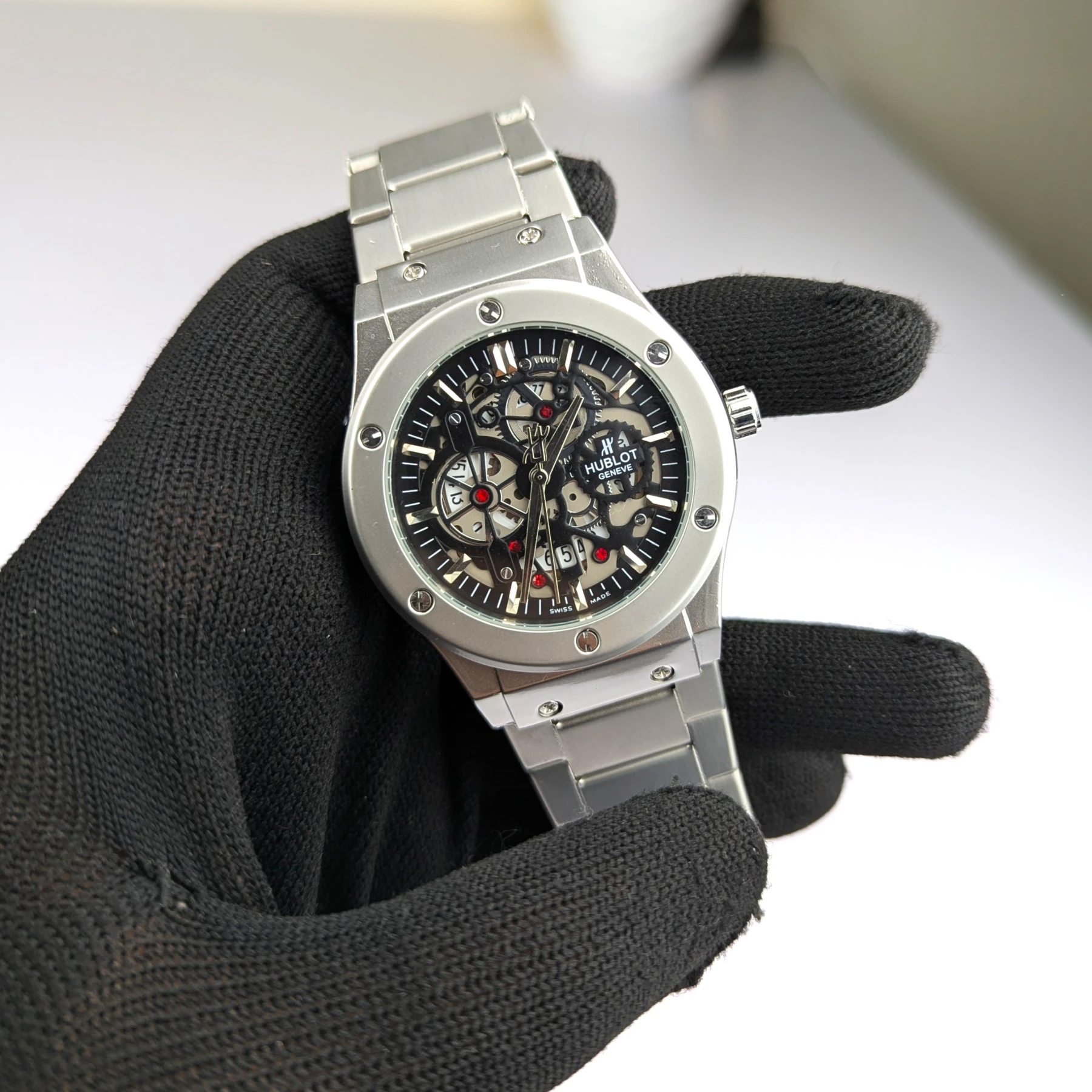 Hublot mechanical Water Resistant Stainless Steel watch