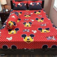 Twill cotton bed sheet