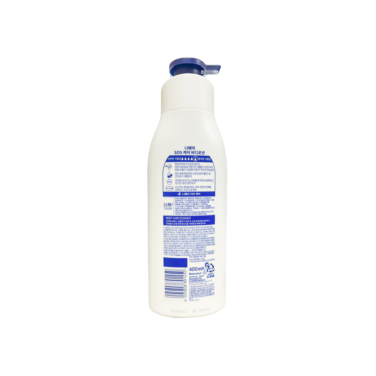Nivea Derma SOS Care Body Lotion 400 ml