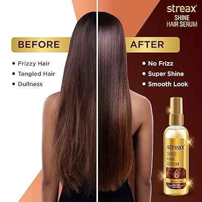 Streax Hair Serum Vitalized with Walnut Oil 115ml | Made in Bangladesh