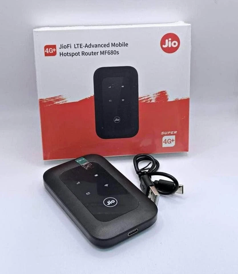 Jio WD680+ LTE-Advanced Mobile Wi-Fi Hotspot