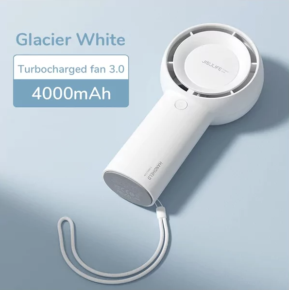 JISULIFE life5 plus FA43 Handheld Powerful Turbo Fan 4000mAh