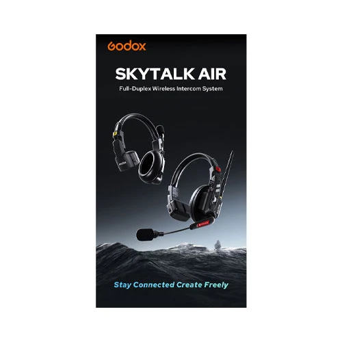 Godox SkyTalk Air 5S 5-Person Wireless Intercom Headset System