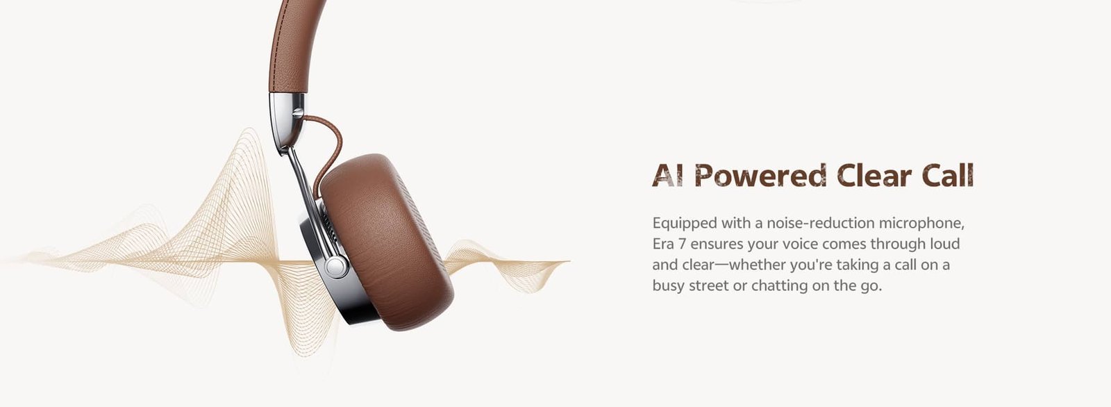 QCY Era 7 Wireless Retro Over-Ear Headphones – 60H Battery, 40mm Drivers feature image 11