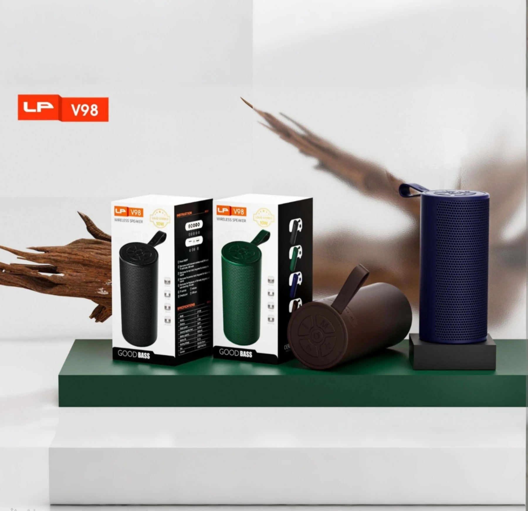 LP‑V98 Wireless Bluetooth Portable Speaker