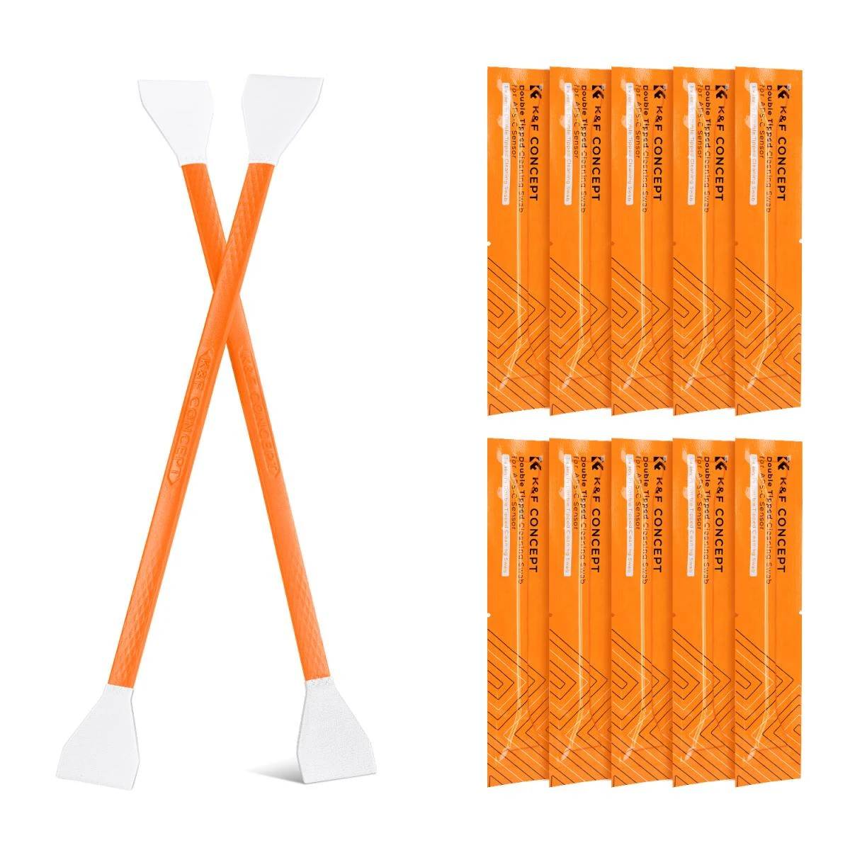 10Pcs Double-Headed Cleaning Stick Set APS-C Frame SKU.1962