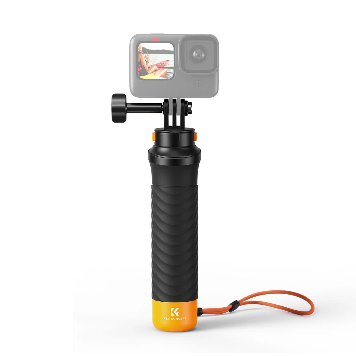Gopro Waterproof Floating Handgrip Buoyancy Selfie Stick KF09.134