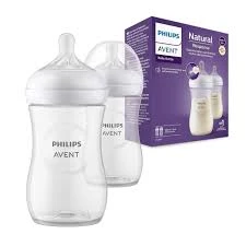 Baby Feeder Philips Avent Natural Response Baby Feeder Bottle 1m+ 260ml Pack of 2