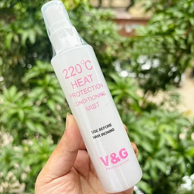 V&G 220°C Heat Protection Conditioning Mist 100ml - Keep Your Hair Protected and Beautiful