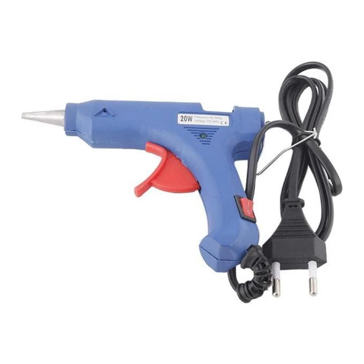 Mini Hot Melt Glue Gun - Blue