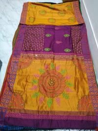 এমব্রয়ডাড়ী ধুপিয়ানসিল্ক শাড়ী