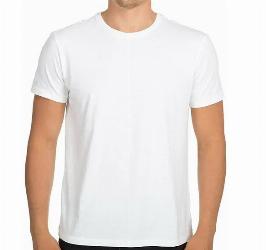 Jersey Fabrics T-Shirt (White) পাতলা কাপড়ের তৈরি জার্সি ফেব্রিক্স টি-শার্ট