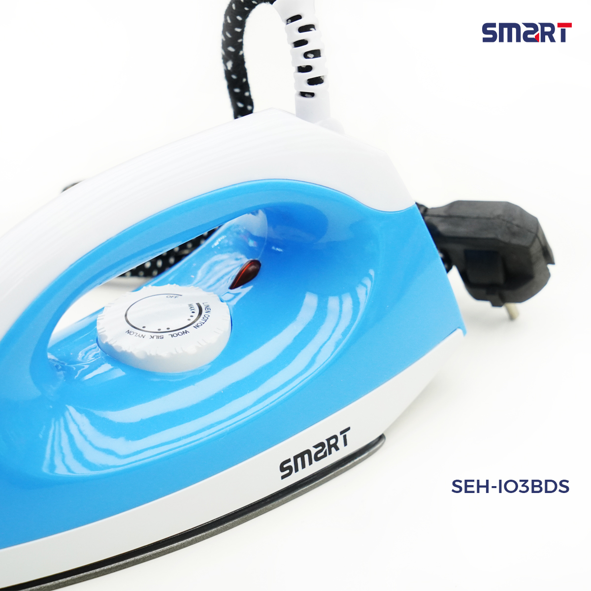 SMART Dry Iron SEH-I03BDS (Picton Blue and White)