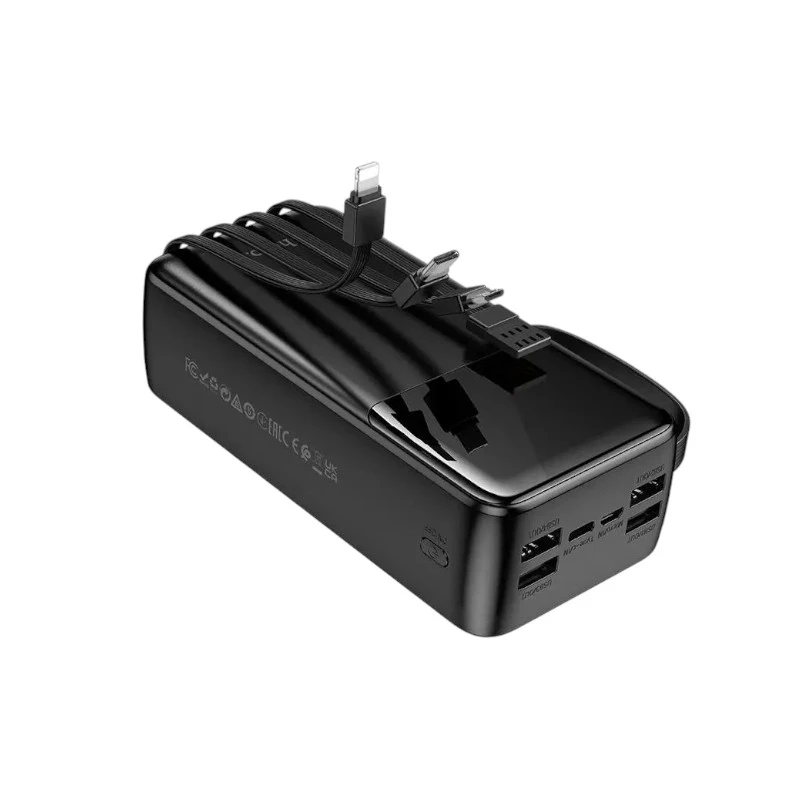 Hoco MMJ-13 Rest 30000mAh Power Bank with Built in Cables