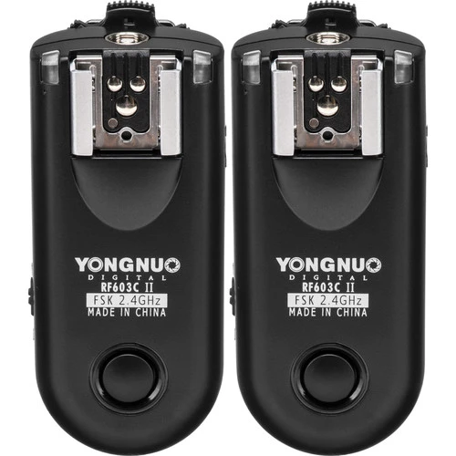 Yongnuo RF603C II Wireless Flash Trigger Kit for Canon