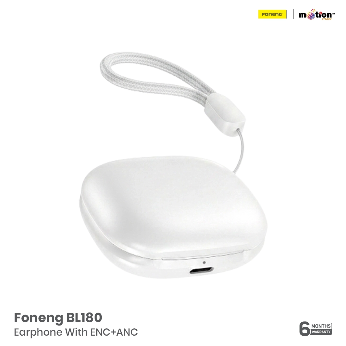 Foneng BL180 Bluetooth Earphone With ENC Plus ANC