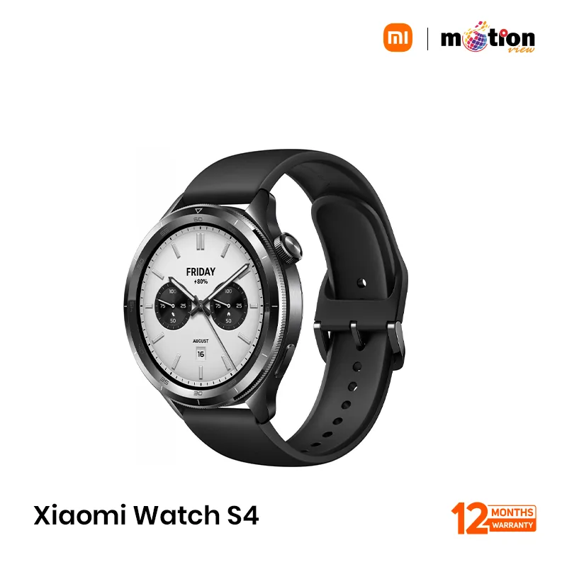 Xiaomi Watch S4 with GPS and 5ATM WaterproofÂ