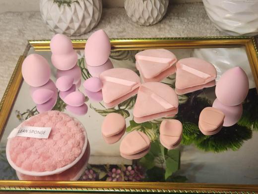 17 Pair Puff Set