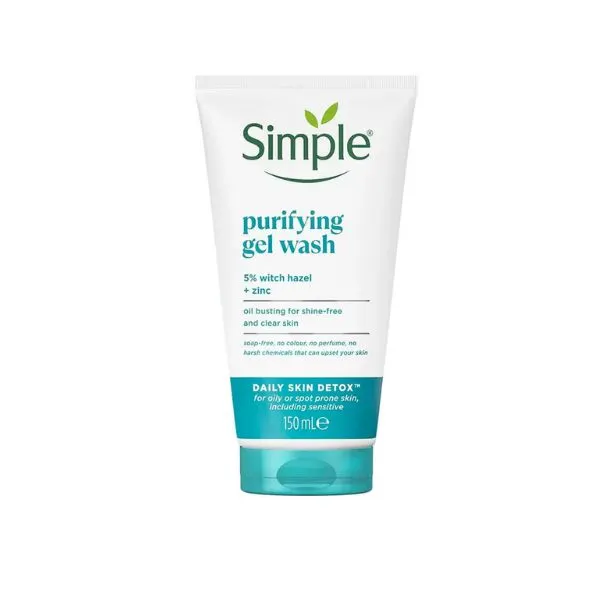Simple Daily Skin Detox Purifying Gel Wash 150ml