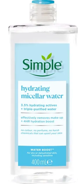 Simple Hydrating Micellar Water 400ml
