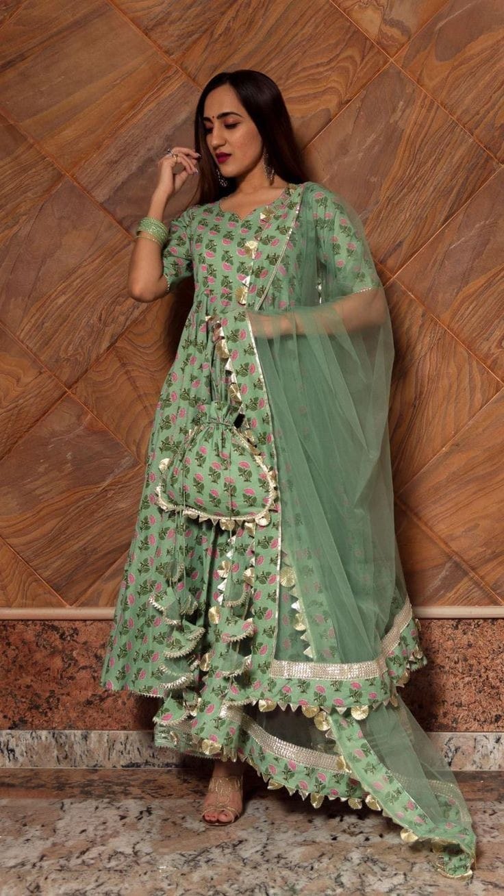 Lilen Three Piece Gown