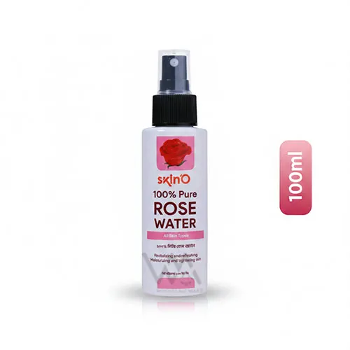skinO 100 Percent Pure Rose Water 100ml