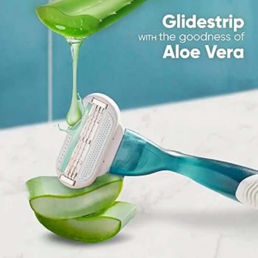 Razor - Venus Hair Removal Razor for Women with Aloe Vera - Single Piece Razor