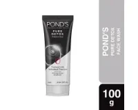 Pond's Face Wash Pure Detox Pollution Clear with Activated Carbon 100ml | Bangladesh