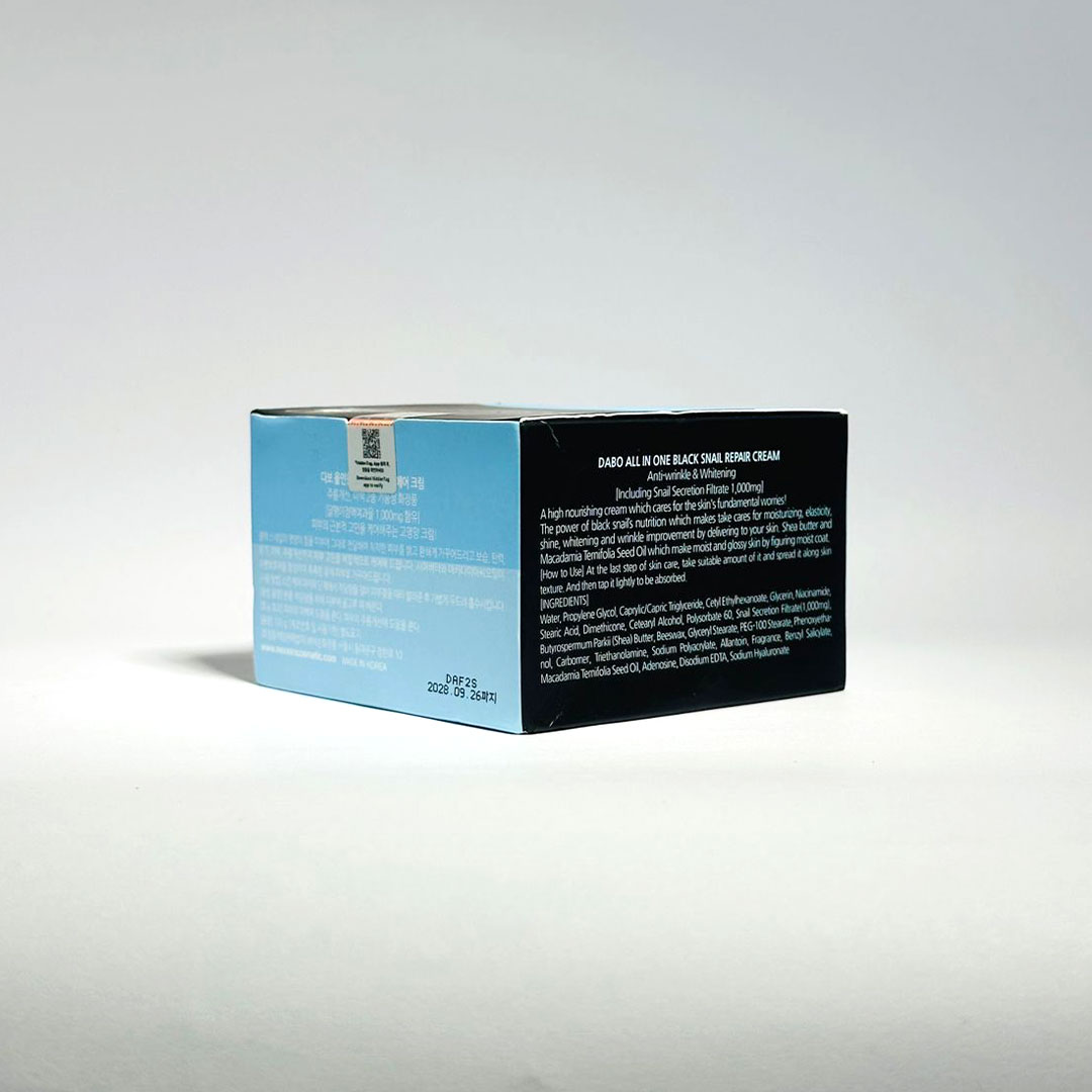 Dabo All In One Black Snail Repair Cream 100 g