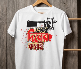 কুরবানী ঈদ স্পেশাল পিস টি-শার্ট