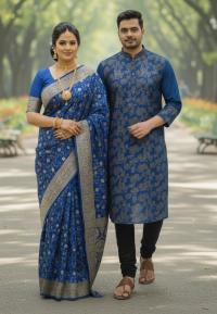 Sharee Panjabi Couple Dress