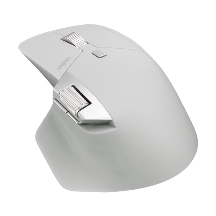 Rapoo MT760L Dual-Mode Wireless Mouse – Light Gray