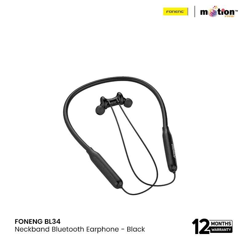 FONENG BL34 Neckband Bluetooth Earphone