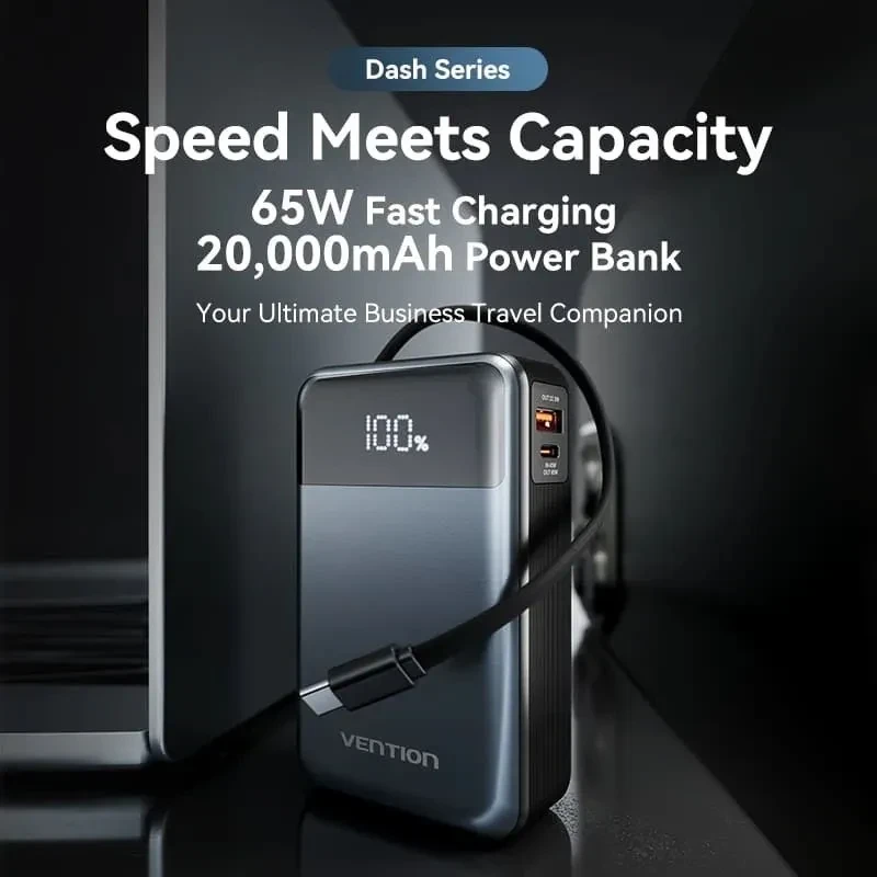 Vention FHYB0 65W 20000mAh Power Bank
