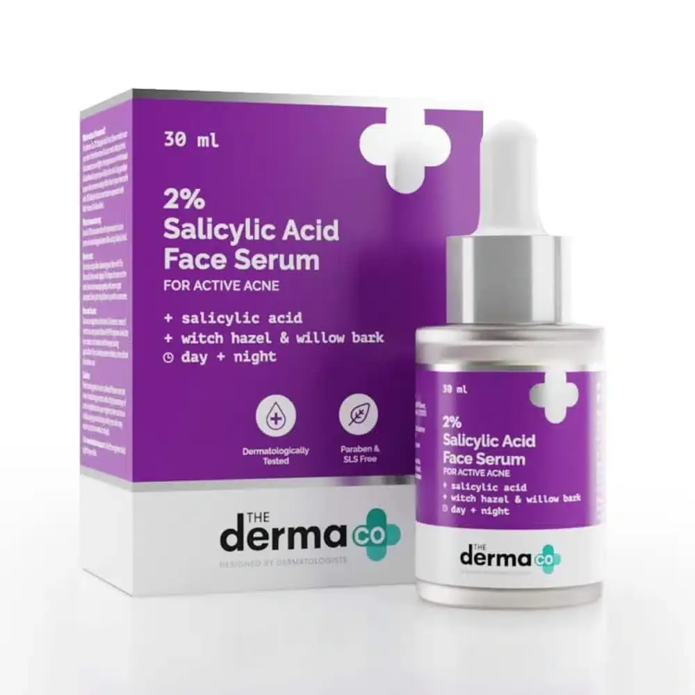 The Derma Co 2% salicylic acid face serum 30ml