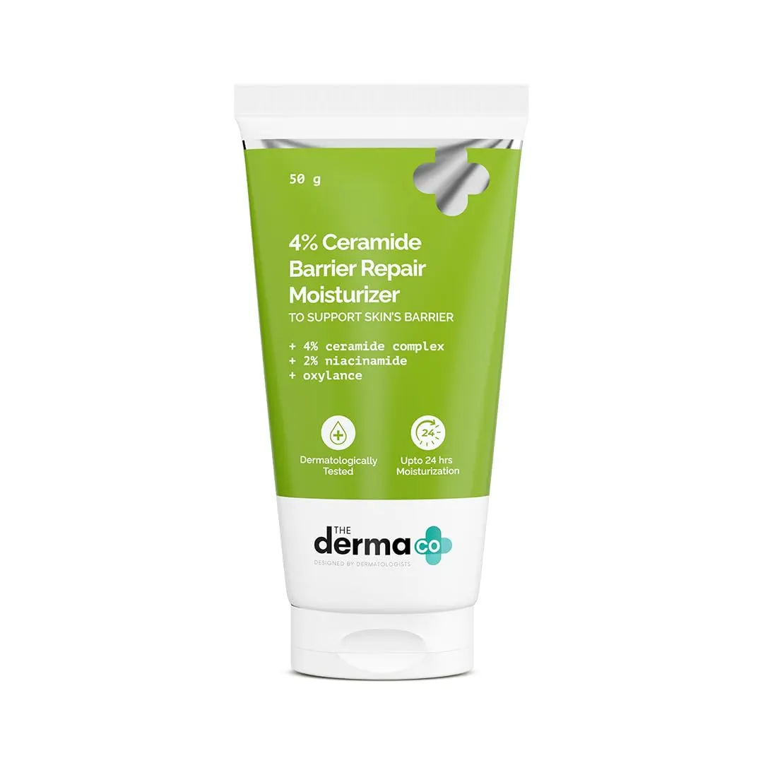 The Derma Co 4% Ceramide Barrier Repair Moisturizer 50g