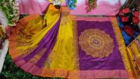 এমব্রয়ডাড়ী ধুপিয়ানসিল্ক শাড়ী
