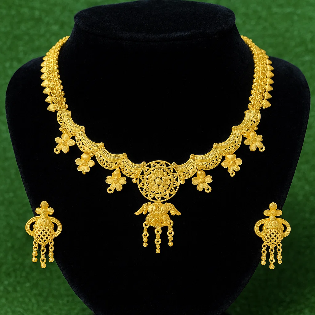 Gold Plated Jewelry Set