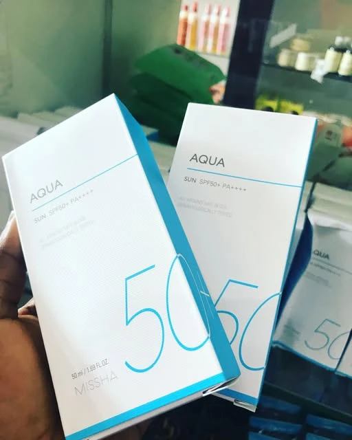 Missha All Around Safe Block Aqua Sun SPF50+/PA++++ 50ml Sunscreen Cream
