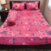 Twill cotton bed sheet