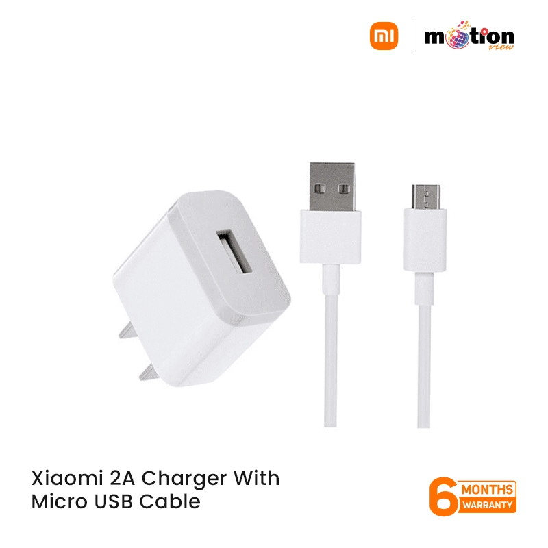 Xiaomi 2A Charger With Micro USB Cable