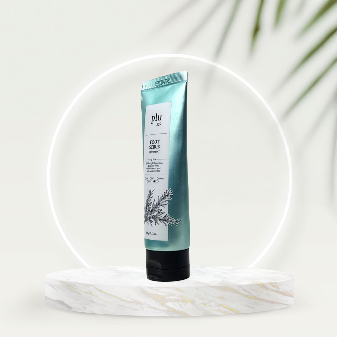 Plu365 Foot Scrub Herb Mint 100 g
