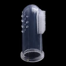 Baby Finger Toothbrush - Children's Silicon Finger Transparent Toothbrush