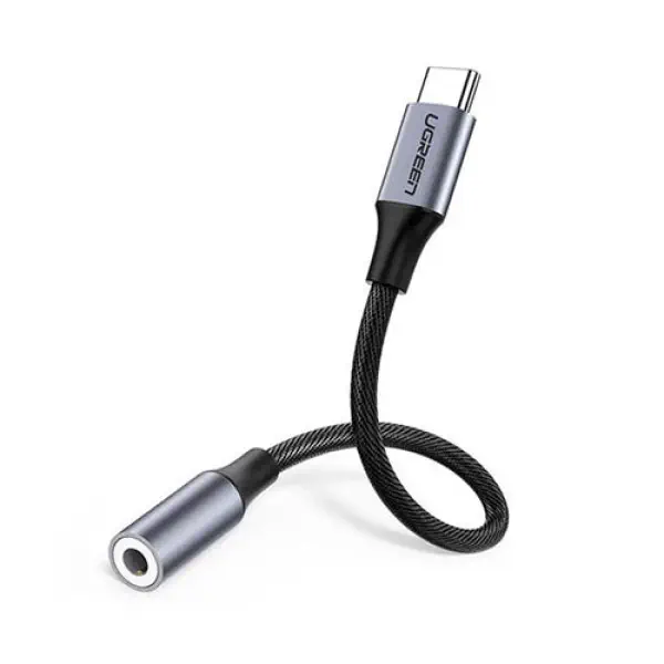 UGREEN AV142 (30632) Type C Male To 3.5mm Audio Adapter