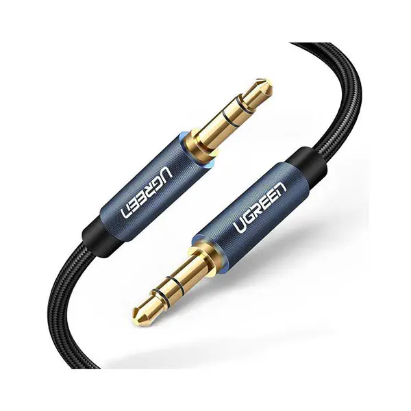 UGREEN AV112 (10687) 3.5mm Male To Male Round Cable - 2M
