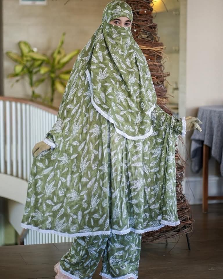 Plaju Khimar Set