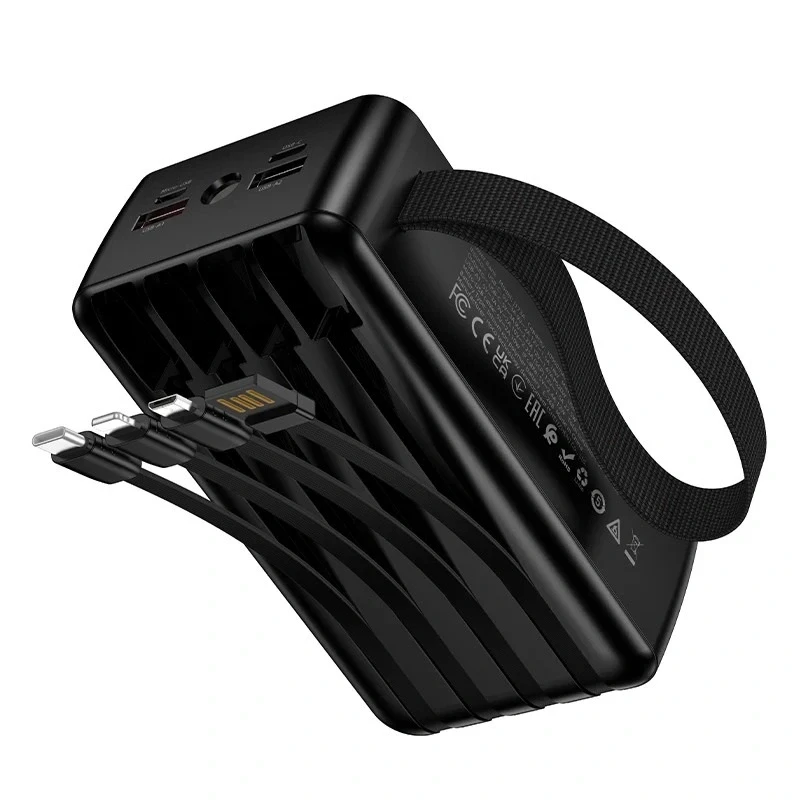 Hoco J173A 22.5W 30000mAh Power Bank with Four Cables